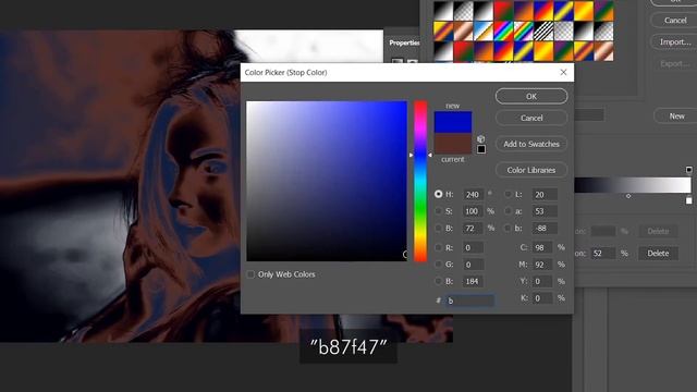 Color Grading with Gradient Maps in Photoshop смотреть онлайн