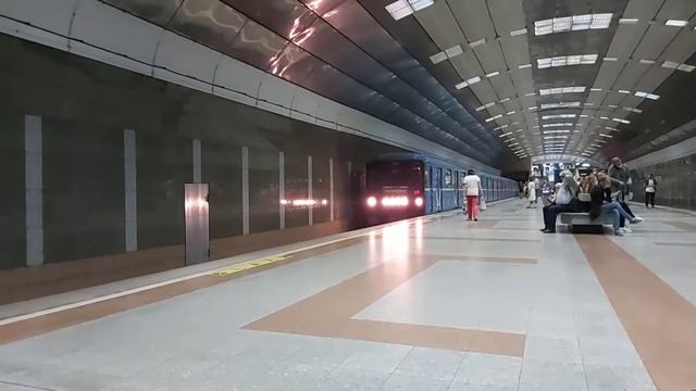 «Пробуем в 60 FPS» 81-717.5М/714.5М на станции «Берёзовая Роща»