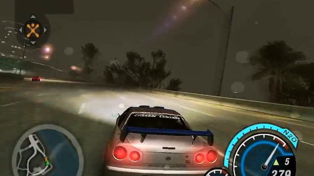 NFS Underground 2 - Free Run + Speed Test! Enjoy it :) смотреть онлайн