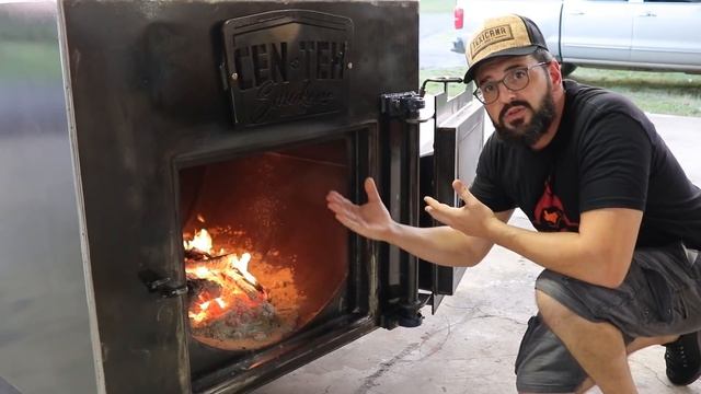 How to Build a 1K Offset Smoker Texas Style смотреть онлайн