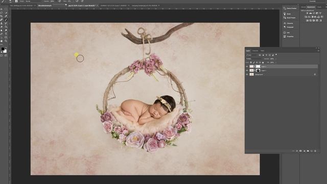 Composite Image Newborn Photography смотреть онлайн