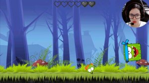 RED BALL 4  AMONG US BALL & OM NOM BALL 'FUSION BATTLE' with AMONG BOSS 5 & OM NOM ALL BOSS