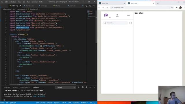 Create Viber-based messenger with React for Beginners (part 1) смотреть онлайн