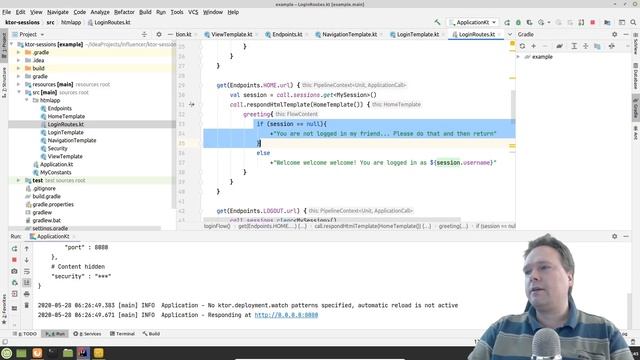 Ktor sessions and cookies смотреть онлайн