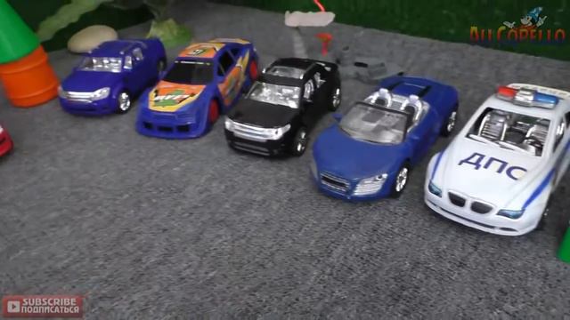 Игрушечные Машинки Машинки Автогонки Cartoon about toy cars смотреть онлайн