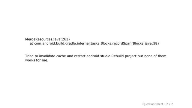 Android : A failure occurred while executing com.android.build.gradle.internal.tasks смотреть онлайн