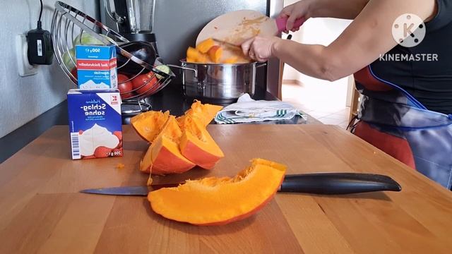 Vlog ?? Крем Суп ? из Тыквы /очень вкусно и Полезно (Kürbissuppe )