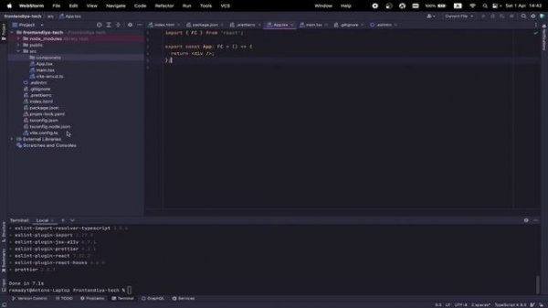 Красим кнопки (react, typescript, vite, mantine)