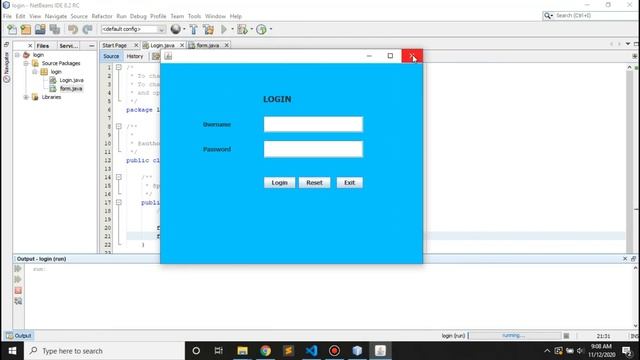Java NetBeans Login Systems Tutorial смотреть онлайн