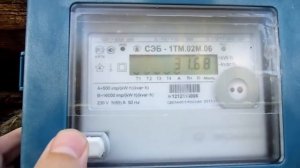 Просмотр показаний счетчика электроэнергии СЭБ-1ТМ.02М