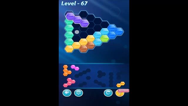 Block! Hexa Puzzle - Premium Hero Level 67 Gameplay смотреть онлайн