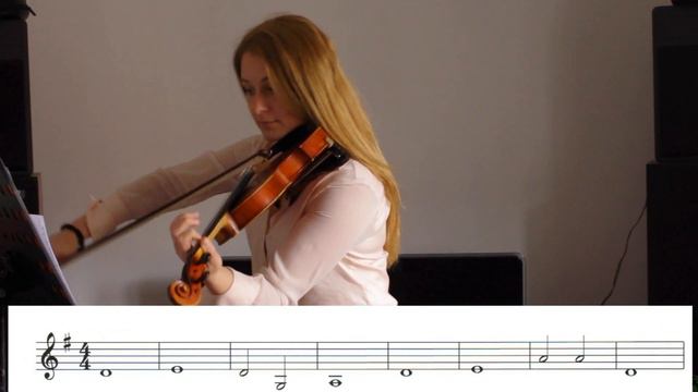 Lezioni Di Violino. Primo Dito.