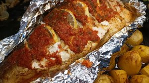 Вкуснейший рецепт из  рыбы в фольге.