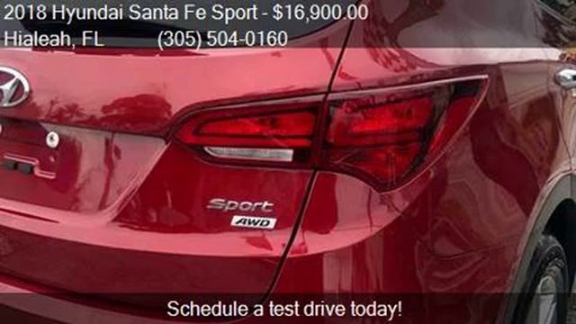 2018 Hyundai Santa Fe Sport 2.4L AWD 4dr SUV for sale in Hia смотреть онлайн