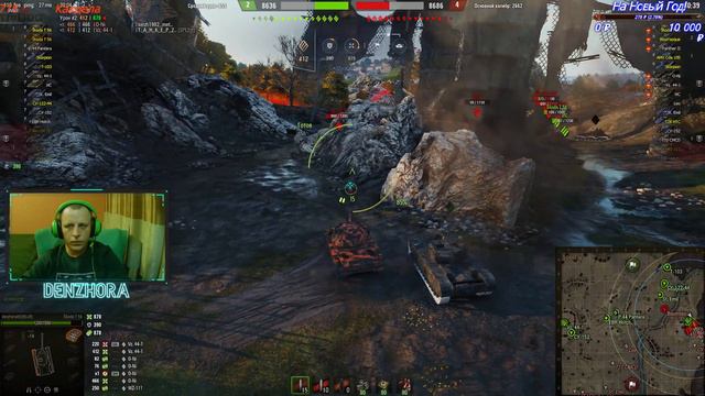 World of Tanks ● Вечерний Стрим ● Фарм Серебра ● DENZHORA смотреть онлайн