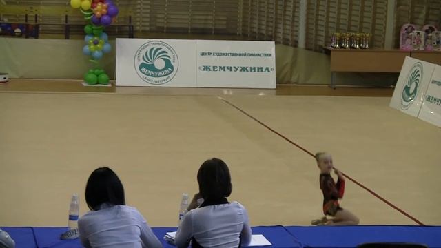 Рябова Анастасия 2006гр бп Первые шаги 12.03.2012 смотреть онлайн