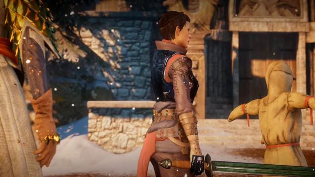 Dragon Age: Inquisition - First Conversation with Cassandra смотреть онлайн