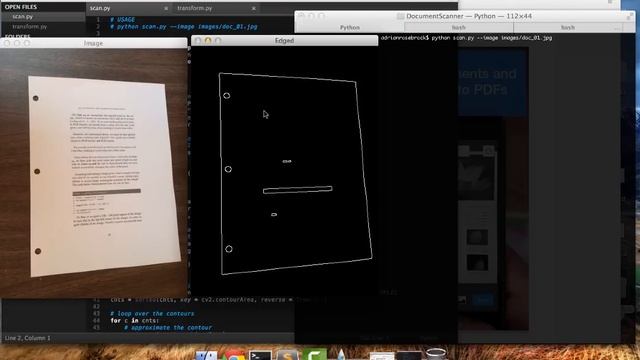 Building a Kick-Ass Document Scanner using Computer Vision, OpenCV, and Python смотреть онлайн