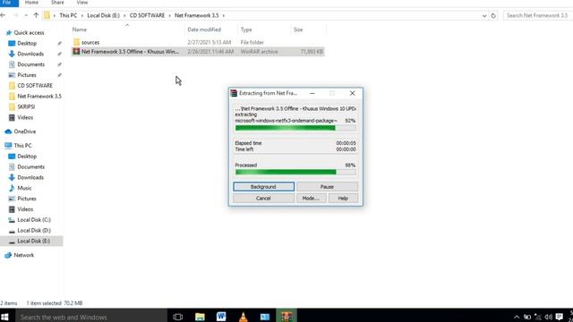 Cara Instal Net Framework 3.5 di Windows 10 смотреть онлайн