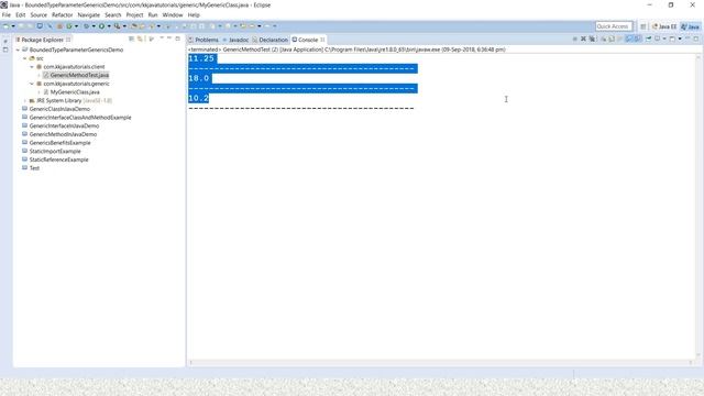 Bounded Type Parameter in Java Generics | Why Generic class or method need bounded type parameter смотреть онлайн
