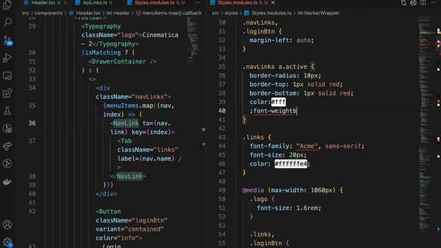 React Typescript Project | Final Part| React Router | Creating Pages And Navigation | Movies Websit смотреть онлайн