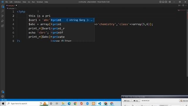 PHP part 4 print_r, isset, unset , single line comment, multi line comment by baba academy смотреть онлайн