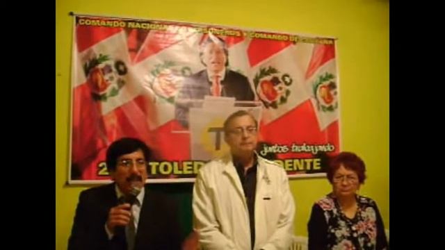 Juan José Segura, Supervisor Electoral de Perú Posible, en inauguración de local partidario смотреть онлайн
