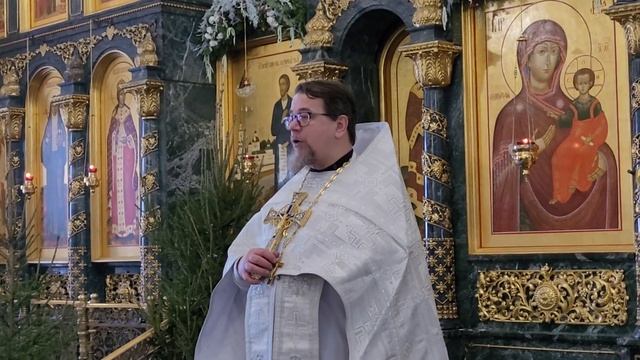 Константин Корепанов - Слово в Навечерие Богоявления (18.01.2023) смотреть онлайн