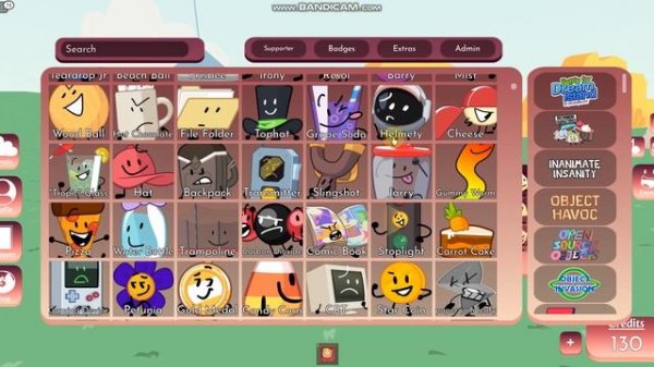 All Object Global Characters Part 1: BFB and the Recommended Characters