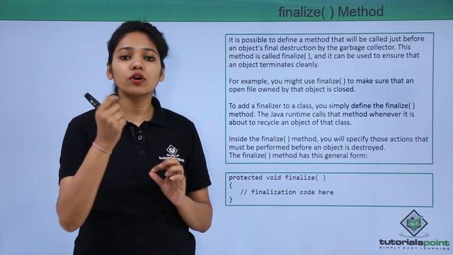 Java - Finalize Method смотреть онлайн