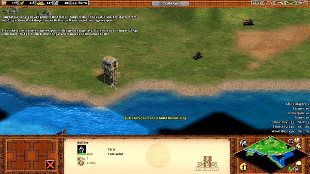 Age of Empires II, Age Of King Campaigns, 1 William Wallace, 7 The Battle of Falkirk смотреть онлайн