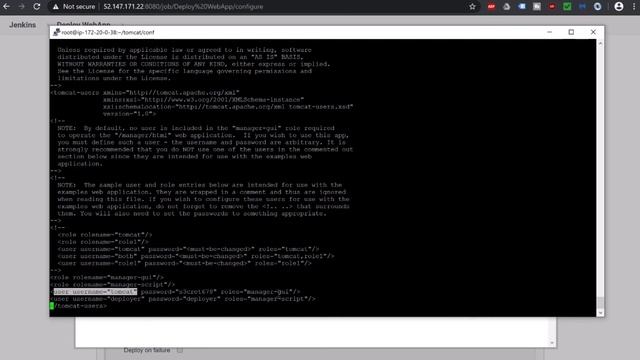 Jenkins CI CD to deploy web app into tomcat with AWS EC2 смотреть онлайн