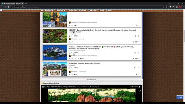 How to get POPULAR on Planet Minecraft!! смотреть онлайн
