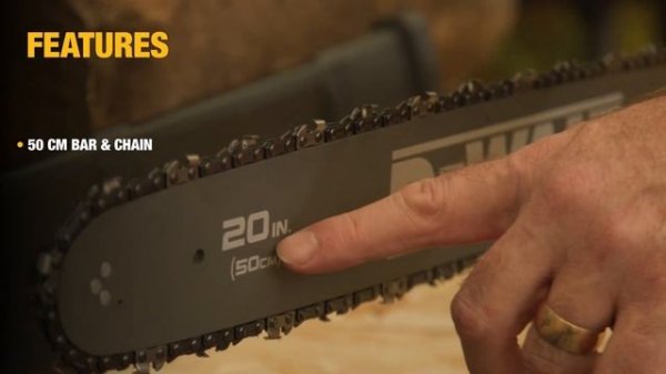 DEWALT® ANZ | DCMCS575N 54V XR FLEXVOLT Chainsaw Instructional Video