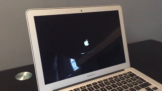 Macbook Air 13" booting up time (early 2015, i5 1,6 dual core, 4GB RAM) смотреть онлайн