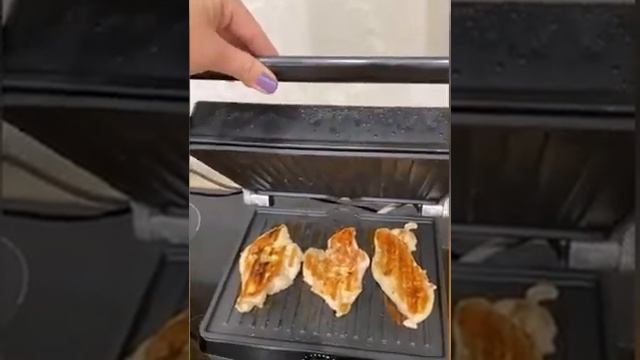 Идеальный электрогриль Kitfort KT-1631. Мини обзор. смотреть онлайн