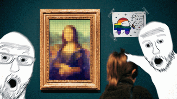 Мой первый пиксель арт ( minecraft pixel art)