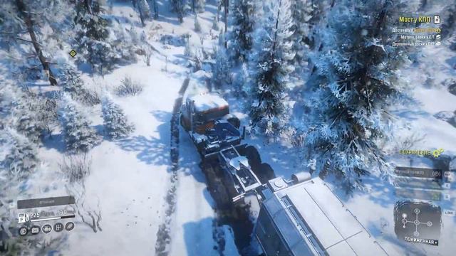 Объект "Северный Щит"/Устраняем завалы/SnowRunner 2022 смотреть онлайн