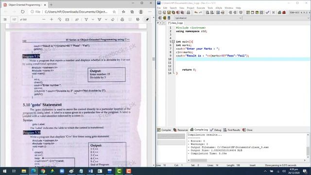 Ternary Operator and Goto Satement in C++ -Urdu/ Hindi -Oracle with Asad смотреть онлайн