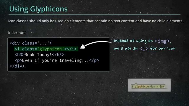 4- Typography Blasting Off With Bootstrap смотреть онлайн
