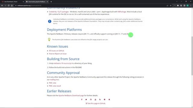 Java JDK and Netbeans Versions смотреть онлайн