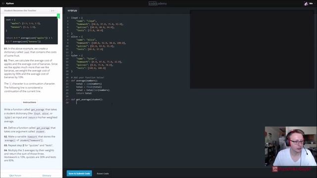 Learn Python with CodeCademy: Student Becomes the Teacher смотреть онлайн