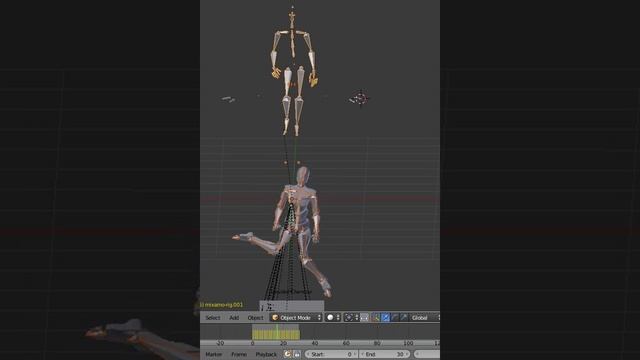 Problem with Auto-Rig Pro and Mixamo bvh remap смотреть онлайн
