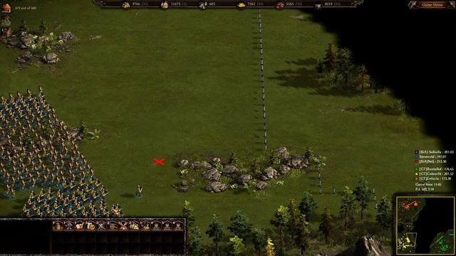 Cossacks 3 | 3v3 15pt | Pre-Prepared Annihilation | смотреть онлайн