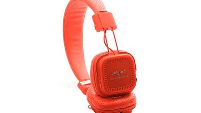 Zealot N15 Wireless Headphone Plug in Card Mp3 Player Support Fm Radio with Microphone Red Colour смотреть онлайн