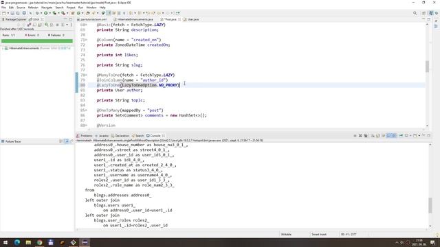 [JPA #31] Hibernate bytecode enhancer смотреть онлайн