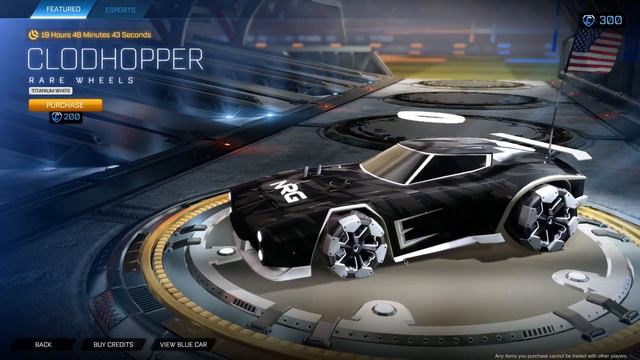 Titanium White Clodhopper - Rocket League Item Shop (24.03.2020) смотреть онлайн