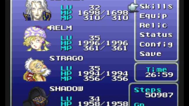 Let's Play Final Fantasy VI #84 - Master Magic смотреть онлайн