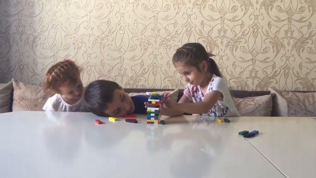Веселая игра #Дженга,#Jenga смотреть онлайн