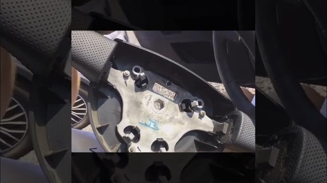 How to remove steering wheel + AIRBAG : Ford Fiesta mk6 - Fusion - Connect - Courier смотреть онлайн
